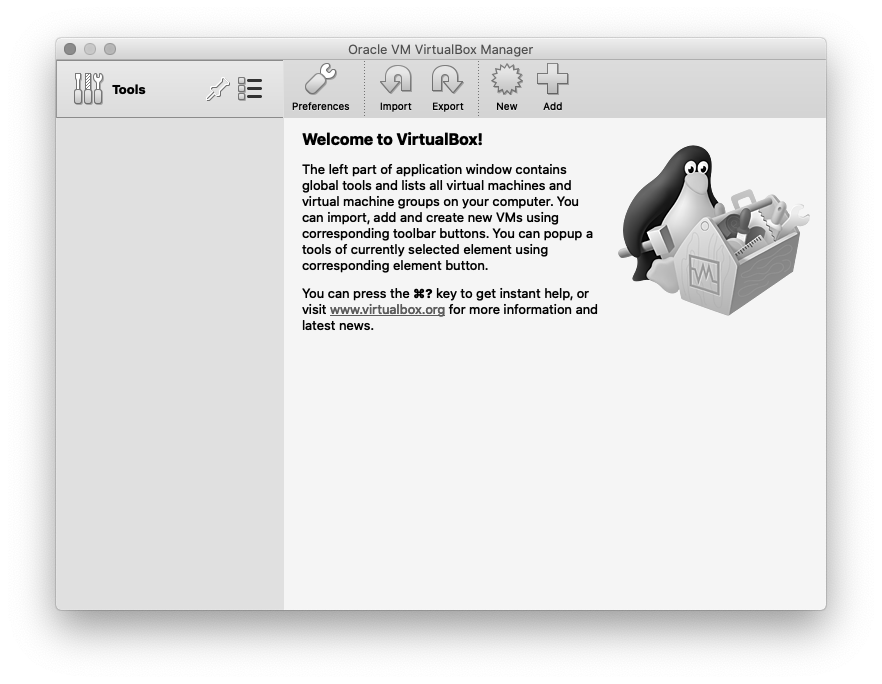 VirtualBox screenshot (grayscale)